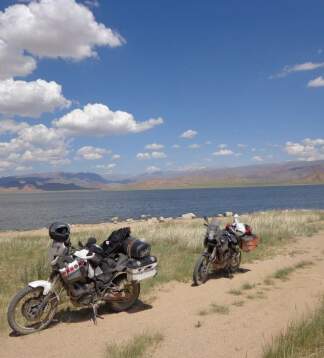 Motorradreisen durch die Mongolei